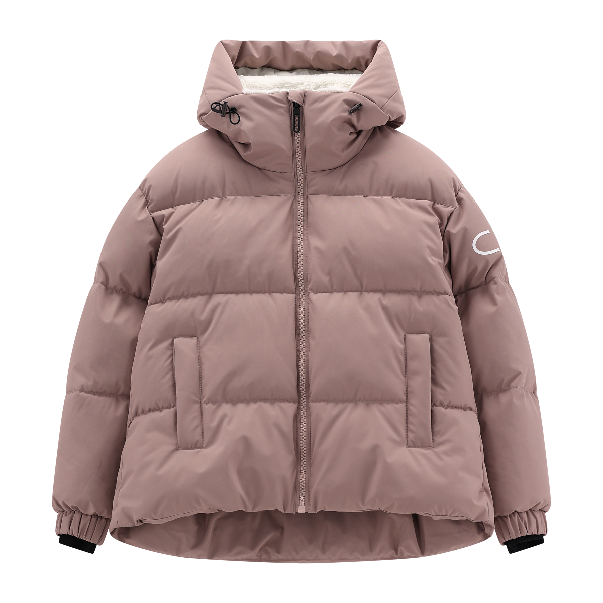 WOMAN JACKET FIX HOOD