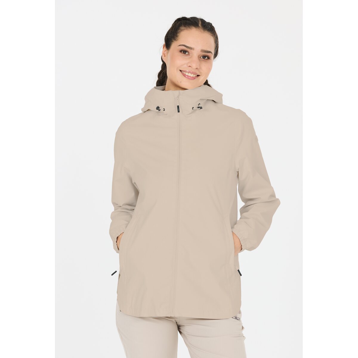 WOMAN JACKET FIX HOOD