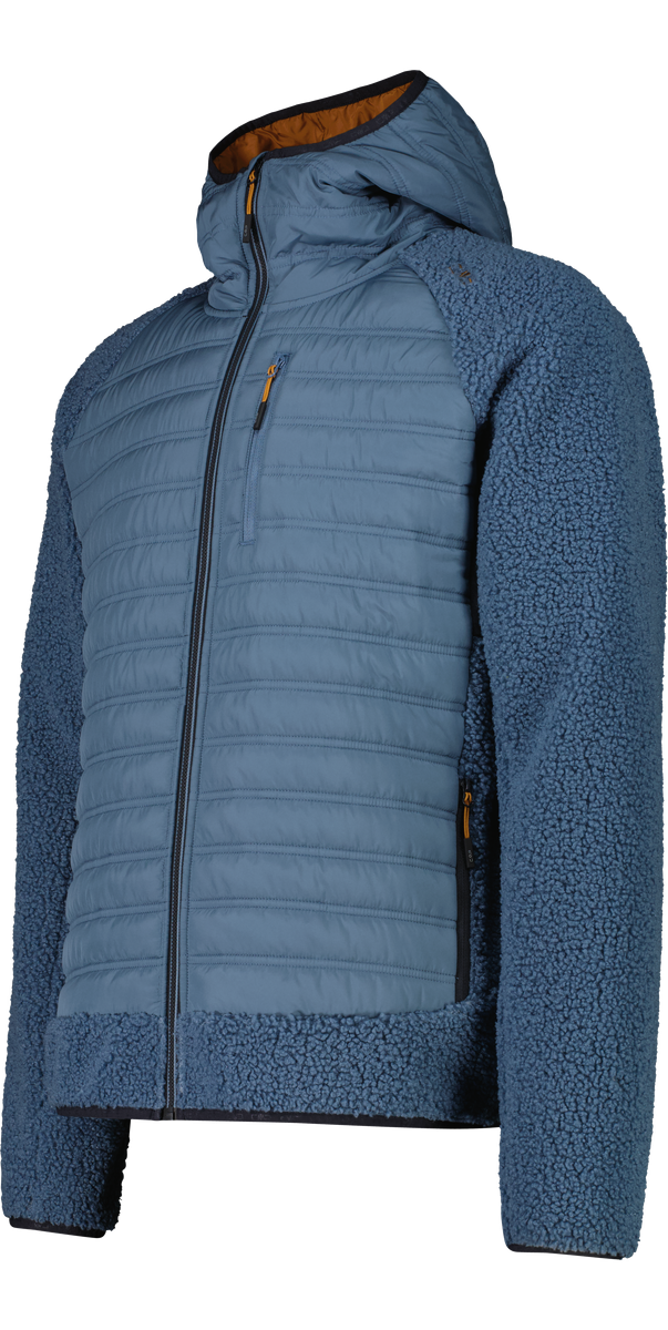JACKET HYBRID FIX HOOD Herren Fleecejacke