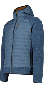 JACKET HYBRID FIX HOOD Herren Fleecejacke