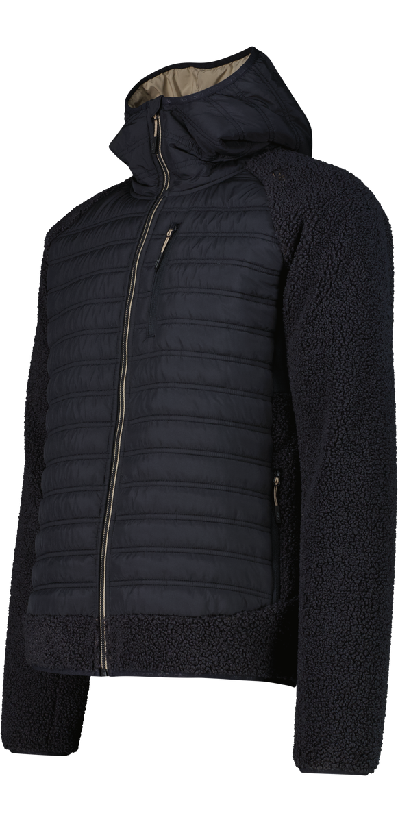 JACKET HYBRID FIX HOOD Herren Fleecejacke