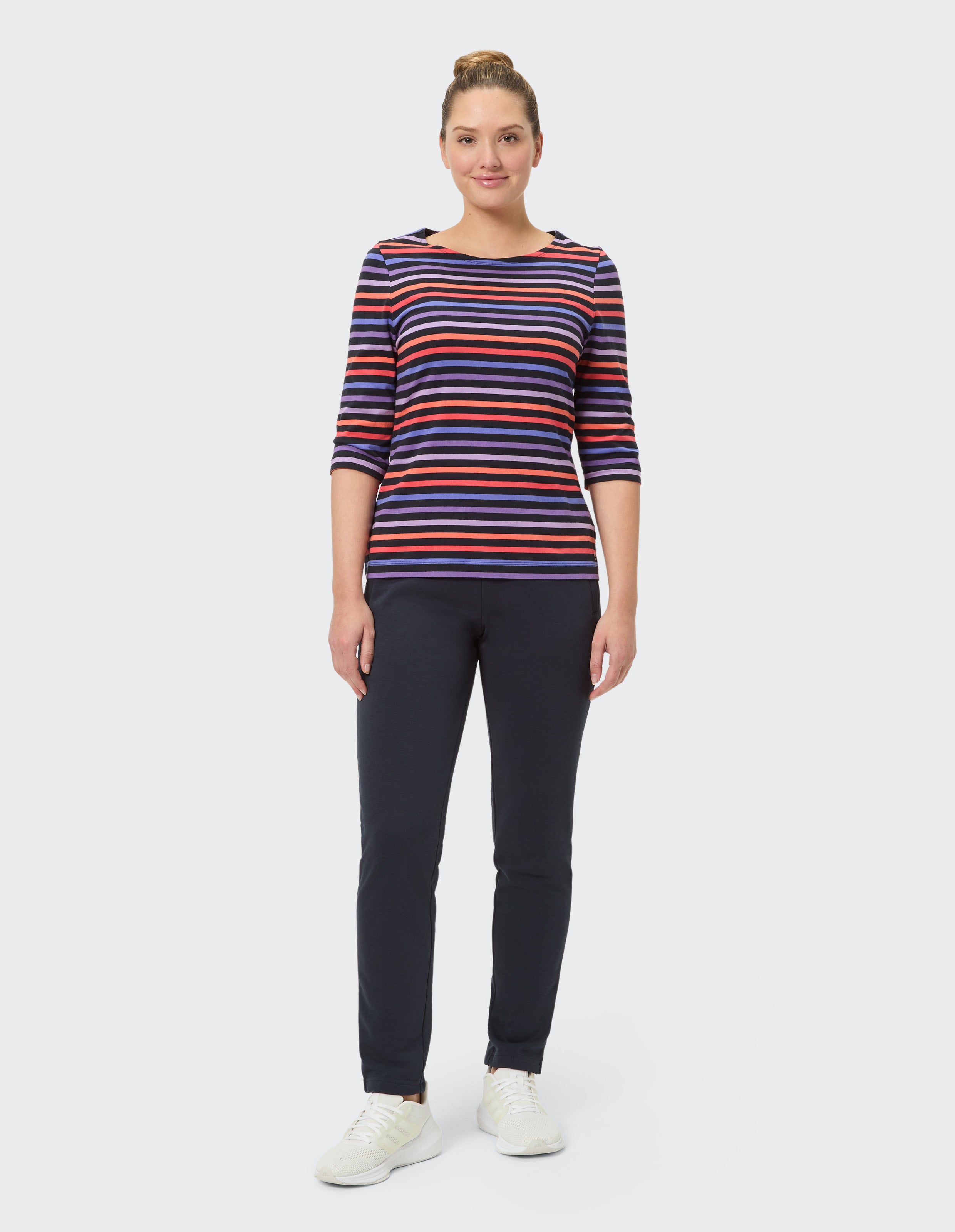 JOY VALENTINA 3/4 Arm Shirt Damen Bio-Baumwolle