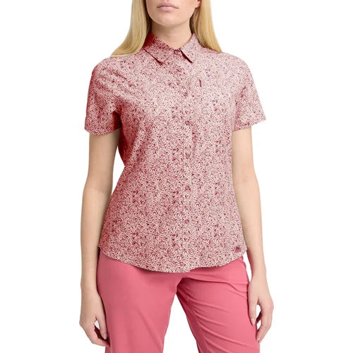 MCKINLEY Da.-Bluse Palila W Schwarz/Orange/Beige