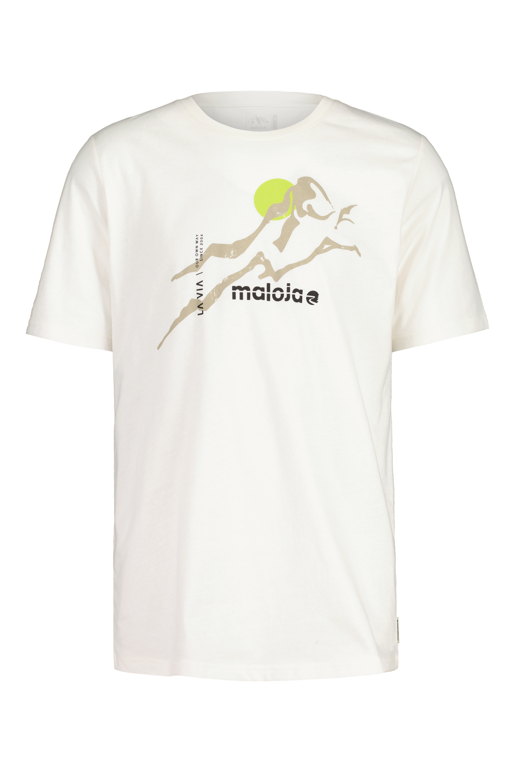 RainbachM. Bio-Baumwoll T-Shirt mit Berggrafik