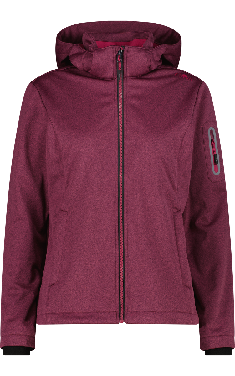 WOMAN JACKET ZIP HOOD