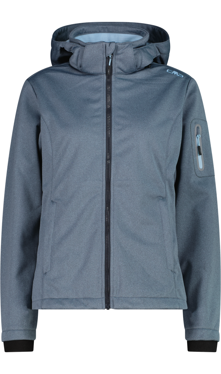 WOMAN JACKET ZIP HOOD
