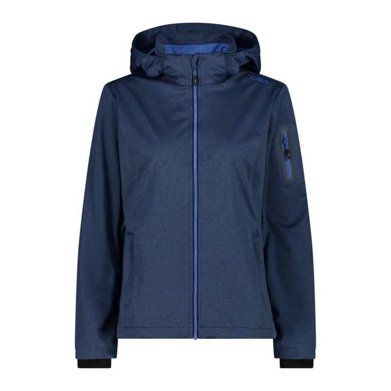 CMP WOMAN JACKET ZIP HOOD leichte Softshelljacke Damen