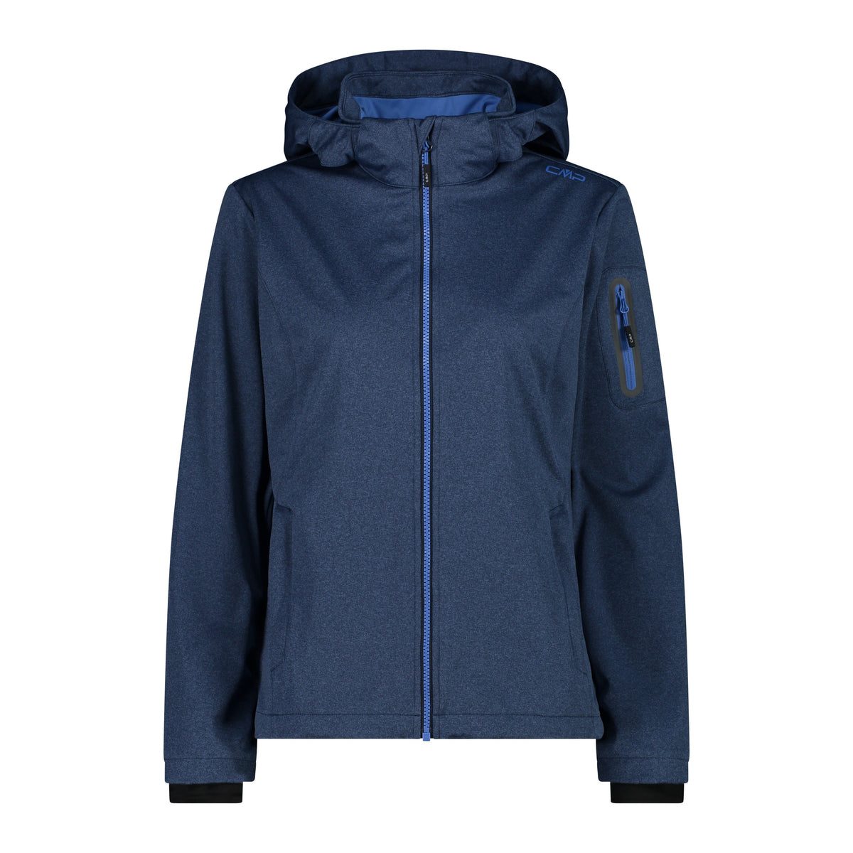 WOMAN JACKET ZIP HOOD leichte Softshelljacke Damen