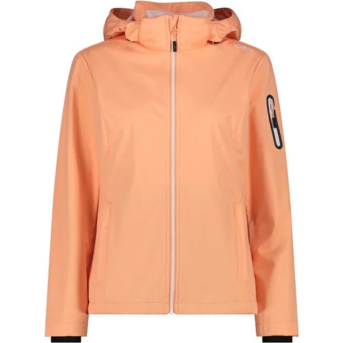 CMP WOMAN JACKET ZIP HOOD leichte Softshelljacke Damen