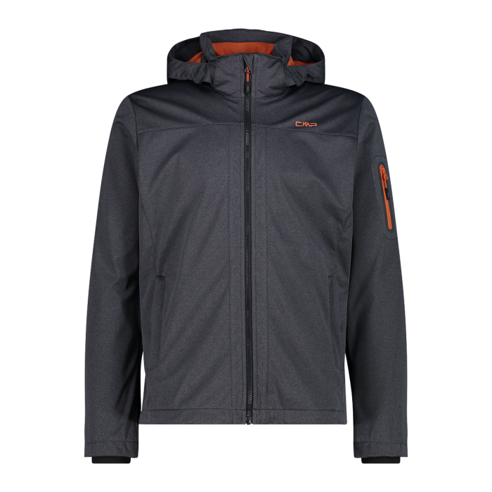 CMP MAN JACKET ZIP HOOD Herren Softshelljacke