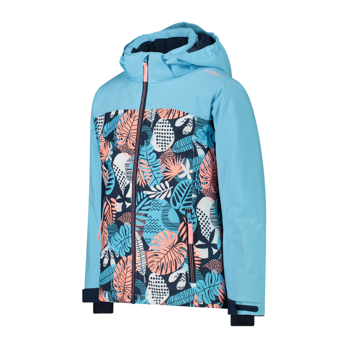 CMP Kinder Jacke KID G JACKET SNAPS HOOD wasserdicht