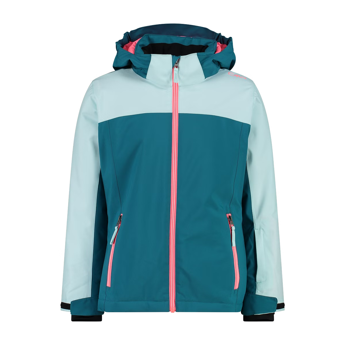 CMP Kinder Jacke KID G JACKET SNAPS HOOD wasserdicht