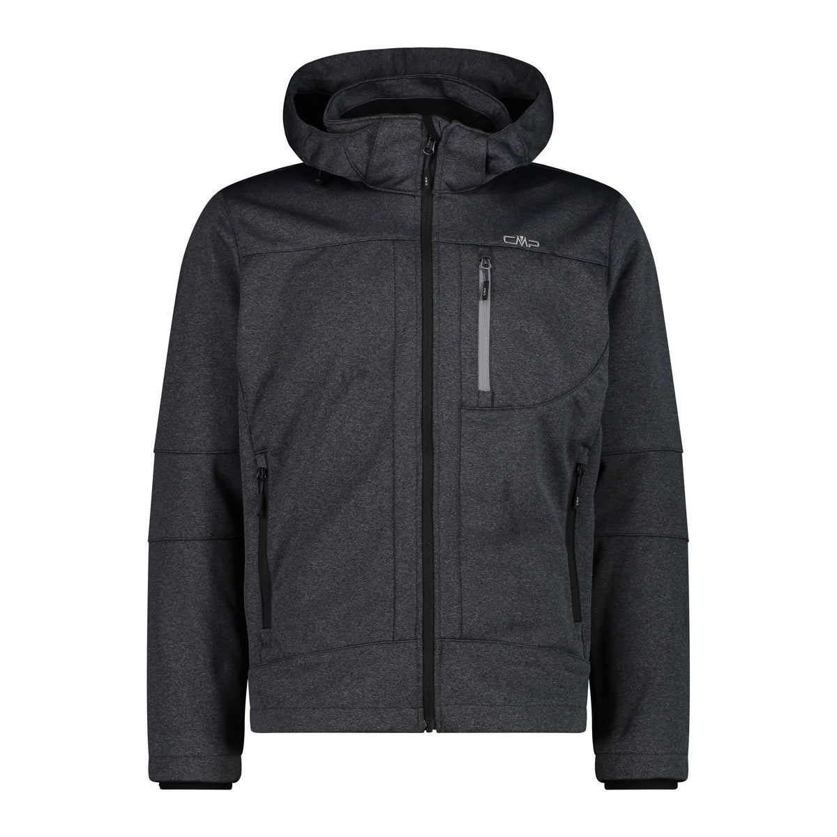 MAN JACKET ZIP HOOD Softshelljacke mit Kapuze