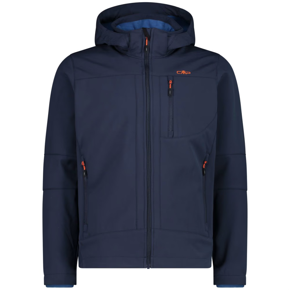 CMP Herren Softshelljacke mit Kapuze, wasserdicht & atmungsaktiv