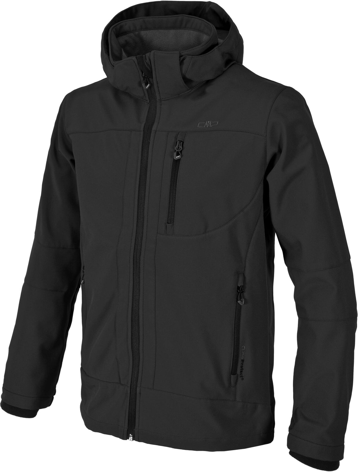 Herren Softshelljacke mit Kapuze, wasserdicht & atmungsaktiv