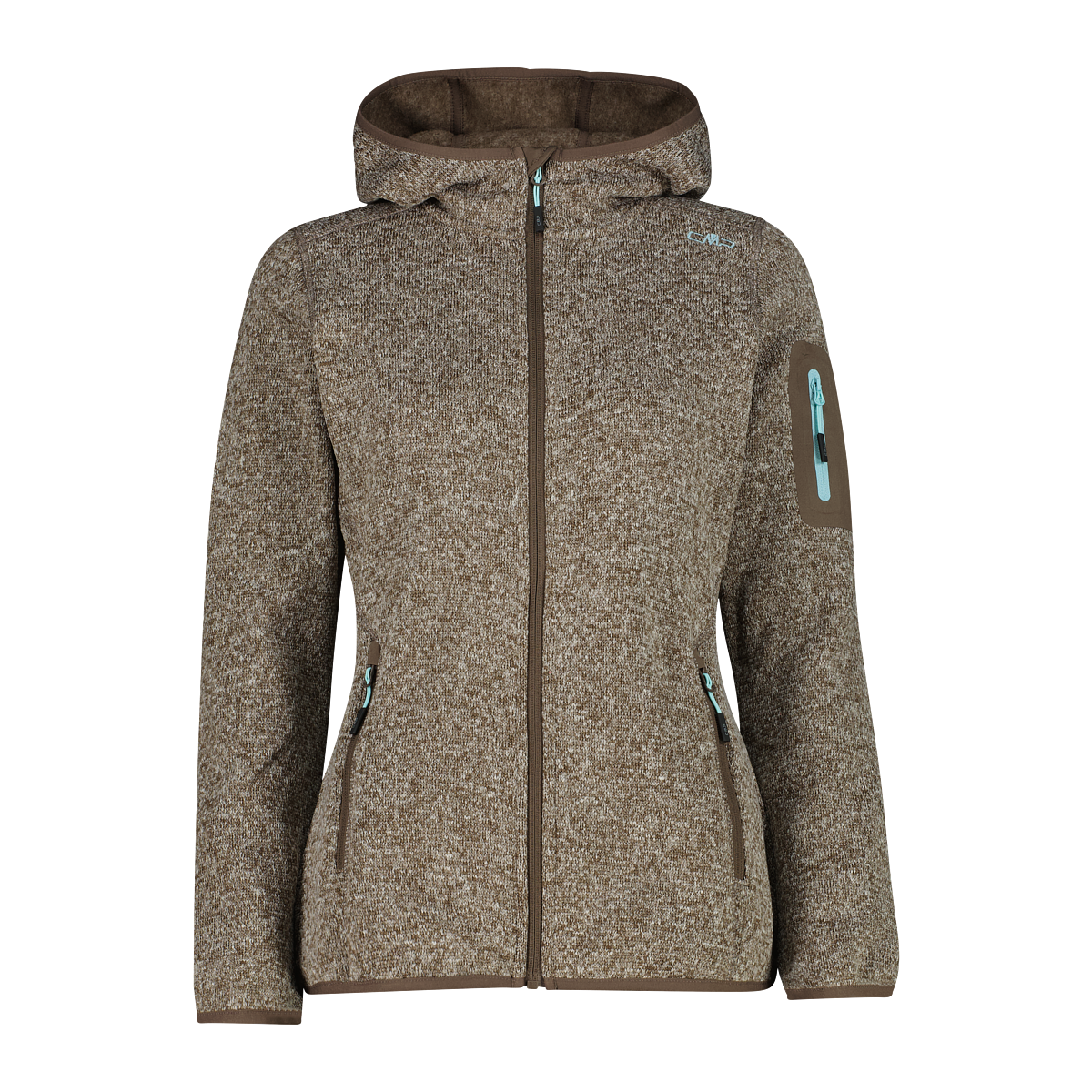 CMP Woman Jacket Fix Hood Fleecejacke Damen