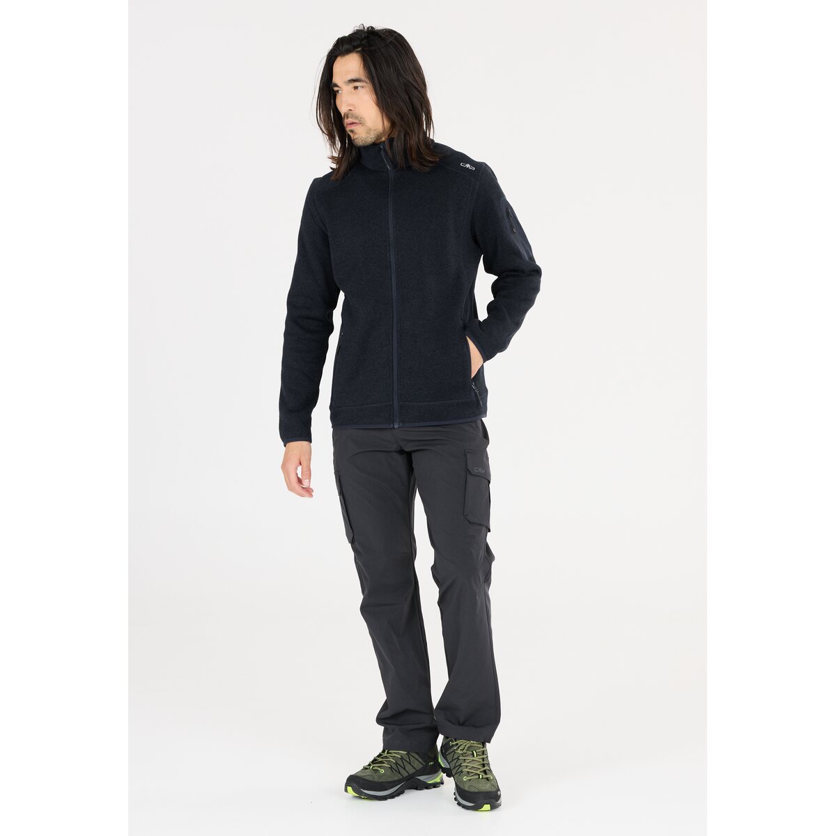 Herren Fleecejacke für Outdoor & Freizeit warm