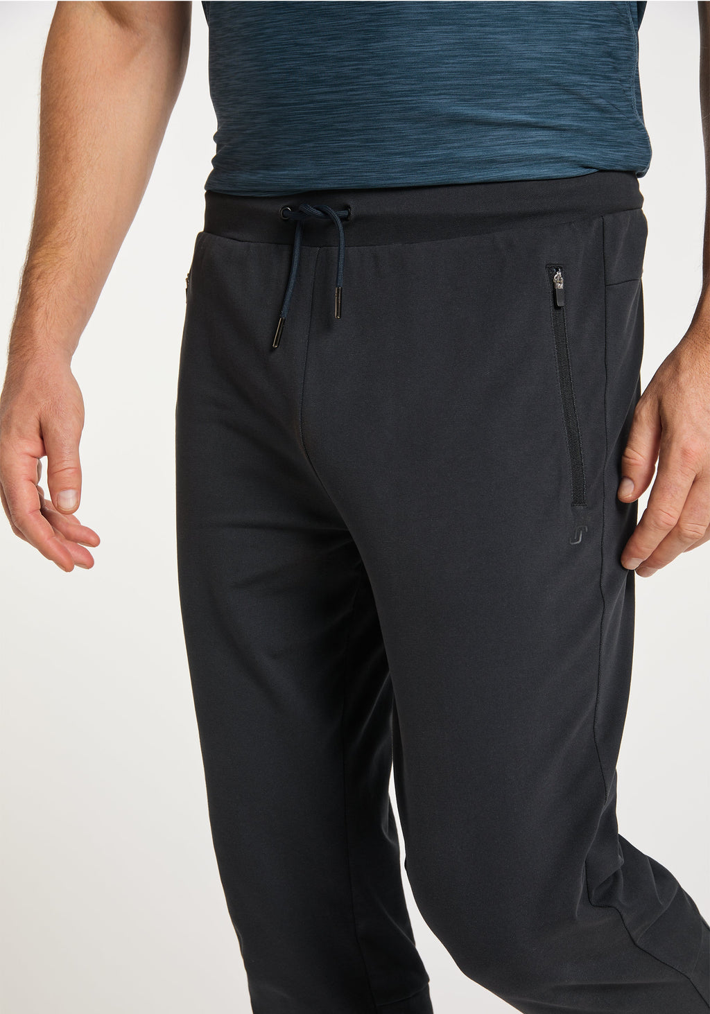 KENO Lange Sporthose Herren mit Reißverschlusstaschen