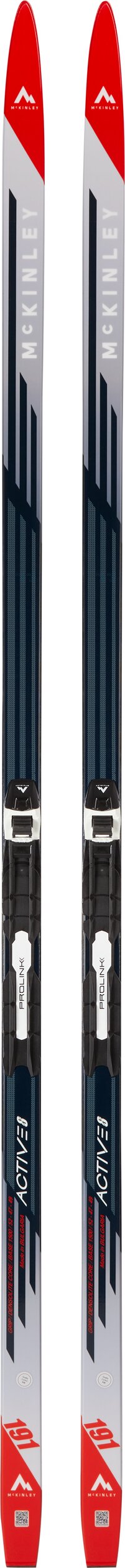 Langlauf Ski Set Active 8 Grip Prolink Auto