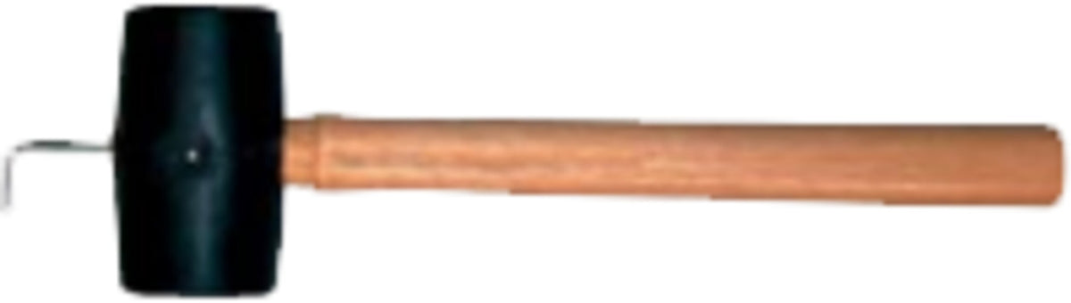 Gummihammer mit Holzgriff und Heringsauszieher