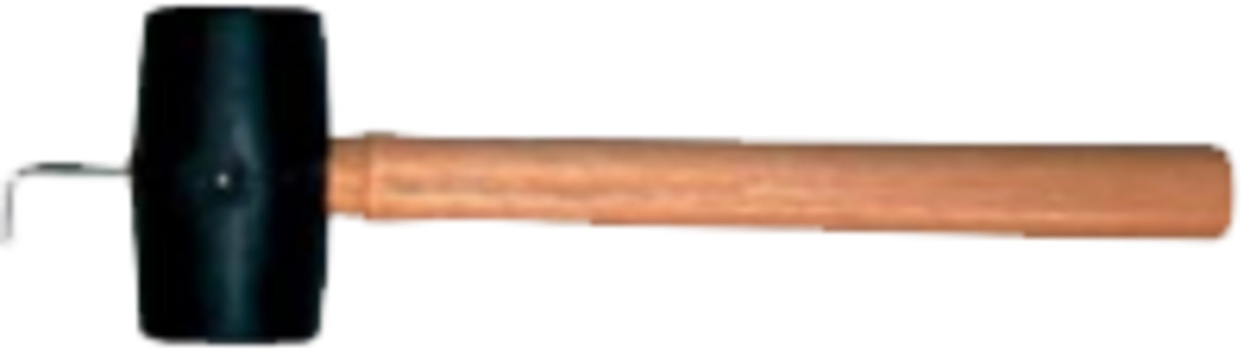 Zeltkleinteile Gummihammer mit Holz