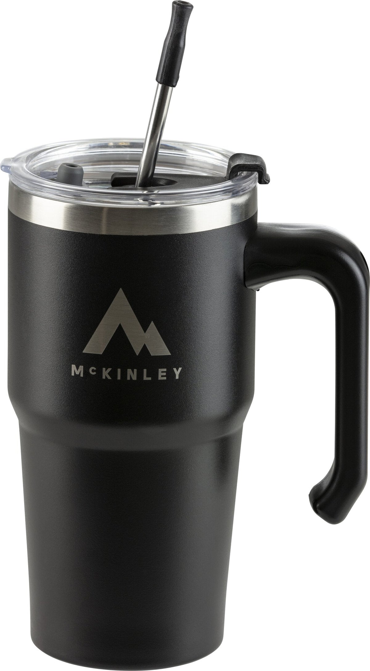 Becher Thermo 600ml mit Strohhalm