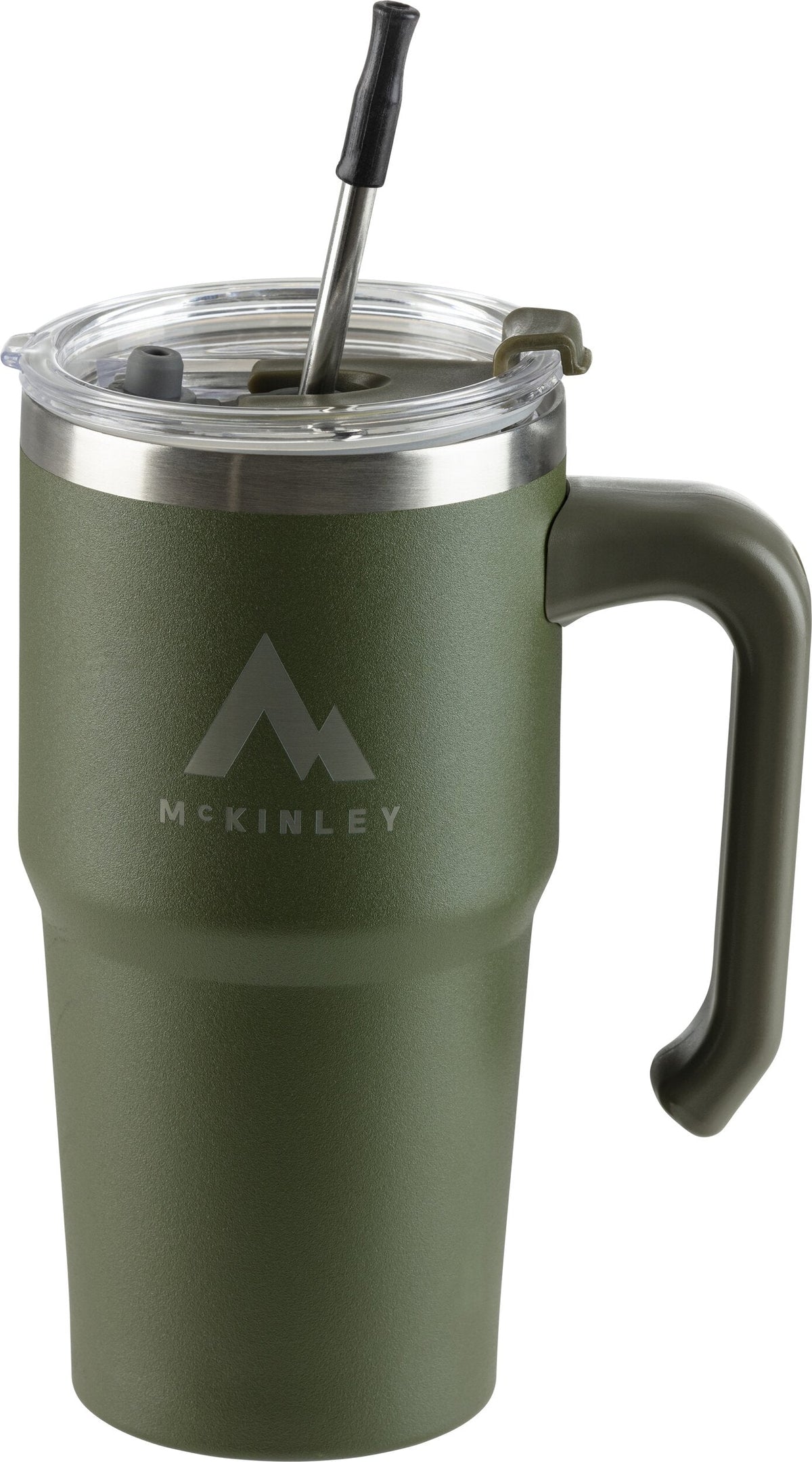 Becher Thermo 600ml mit Strohhalm