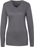 Da.-Langarmshirt Creston LS W Merinowolle