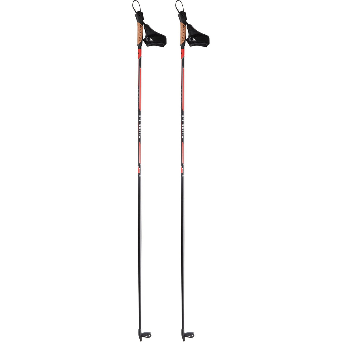 Langlauf-Skistöcke Vision 2.0 Carbonleicht