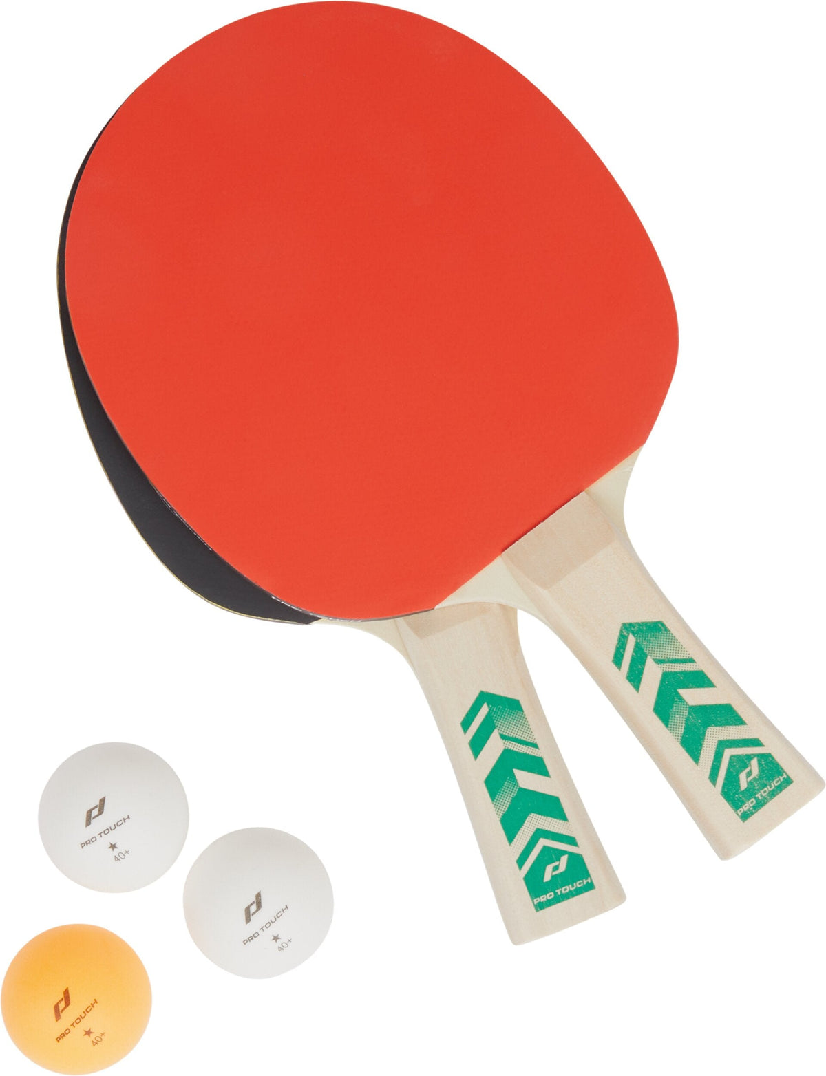 Tischtennis-Set PRO 2000 – 2 Schläger & 3 Bälle
