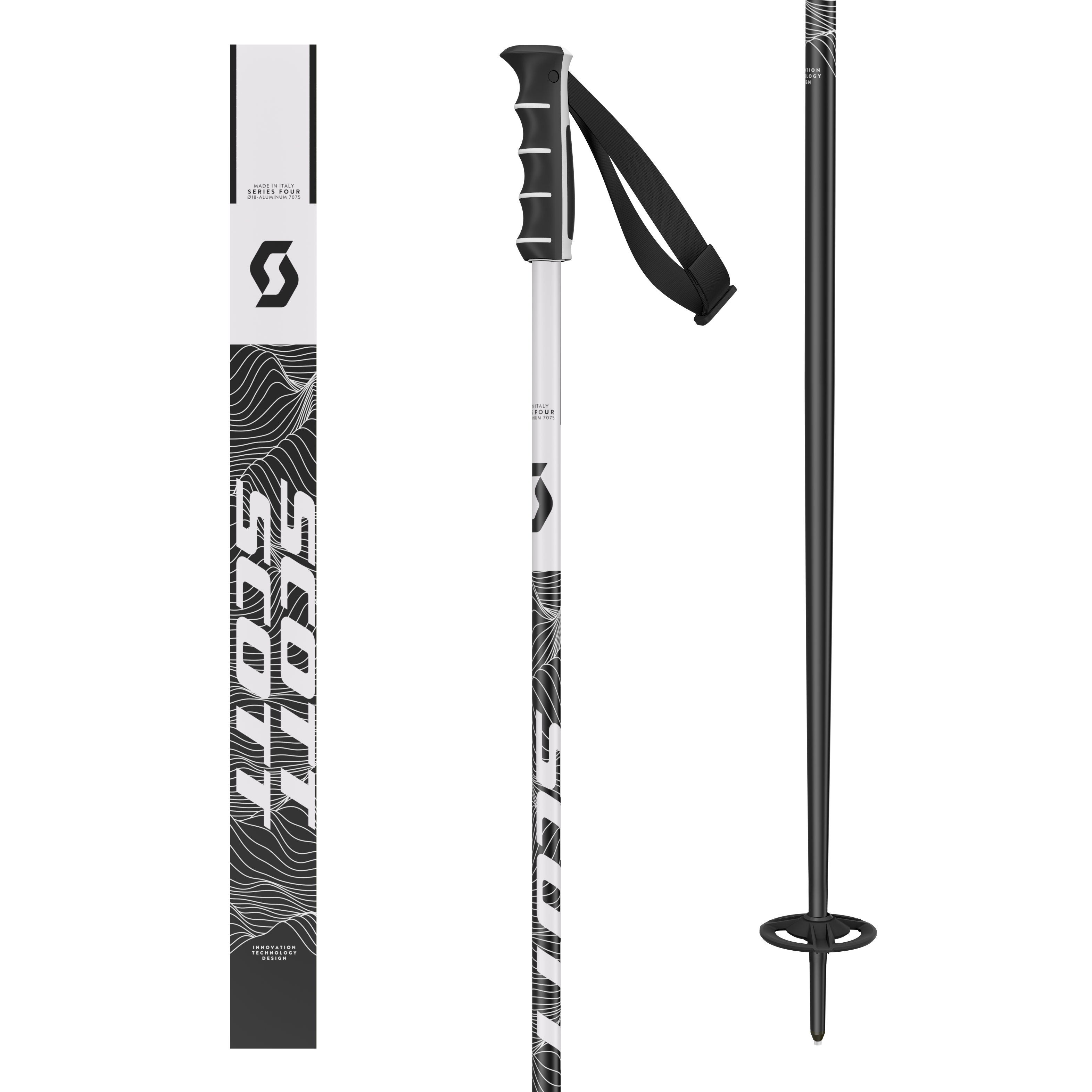 SCOTT Pole SEA Aluminium Skistöcke für Freeriding