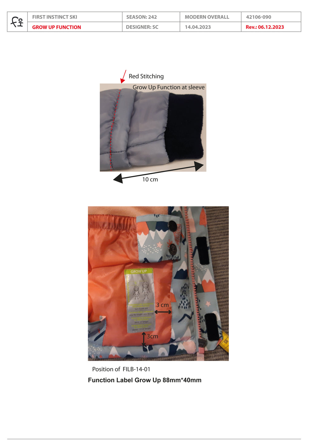 Skioverall FISW 27 MNS ONPC mit Kapuze