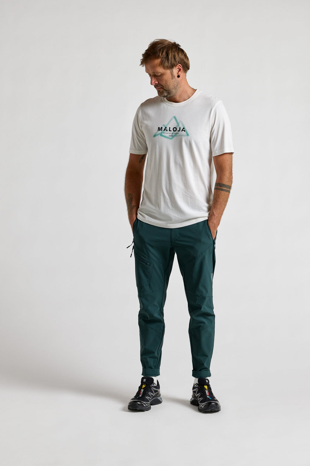 MoschM. Mountain Tee Herren Wandershirt