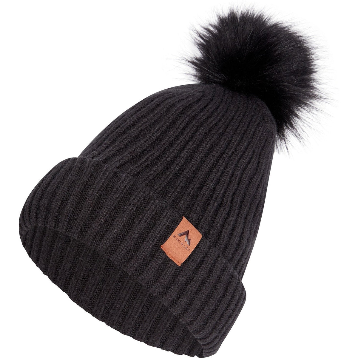 Damen-Mütze Maisie W mit Kunstfell-Pompon