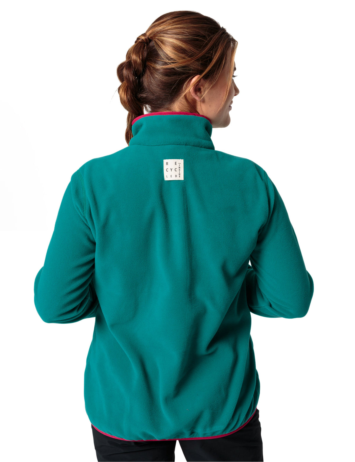 Wo Rosemoor Fleece Halfzip Damenjacke