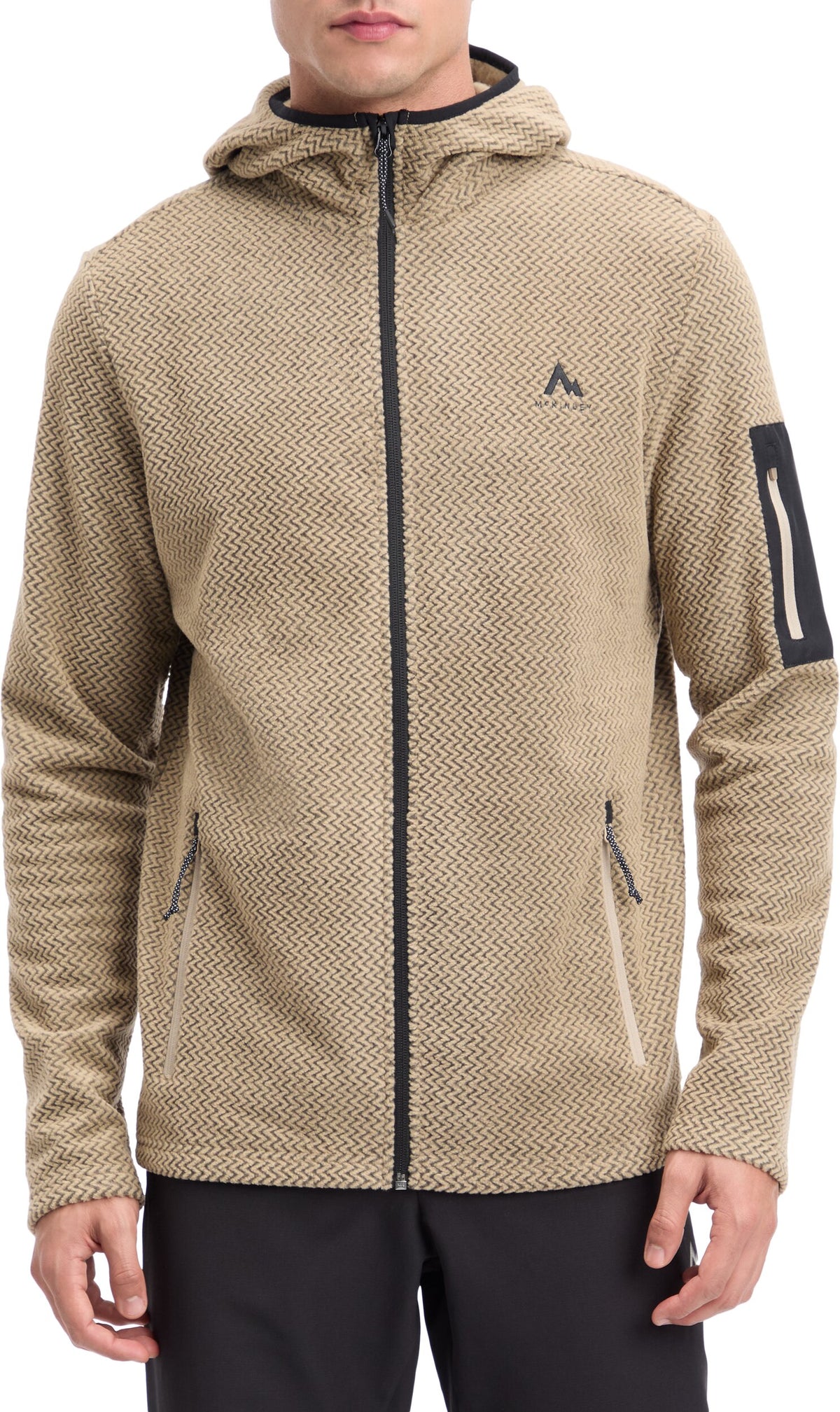 Herren Unterjacke Hucture II FZ Fleecejacke