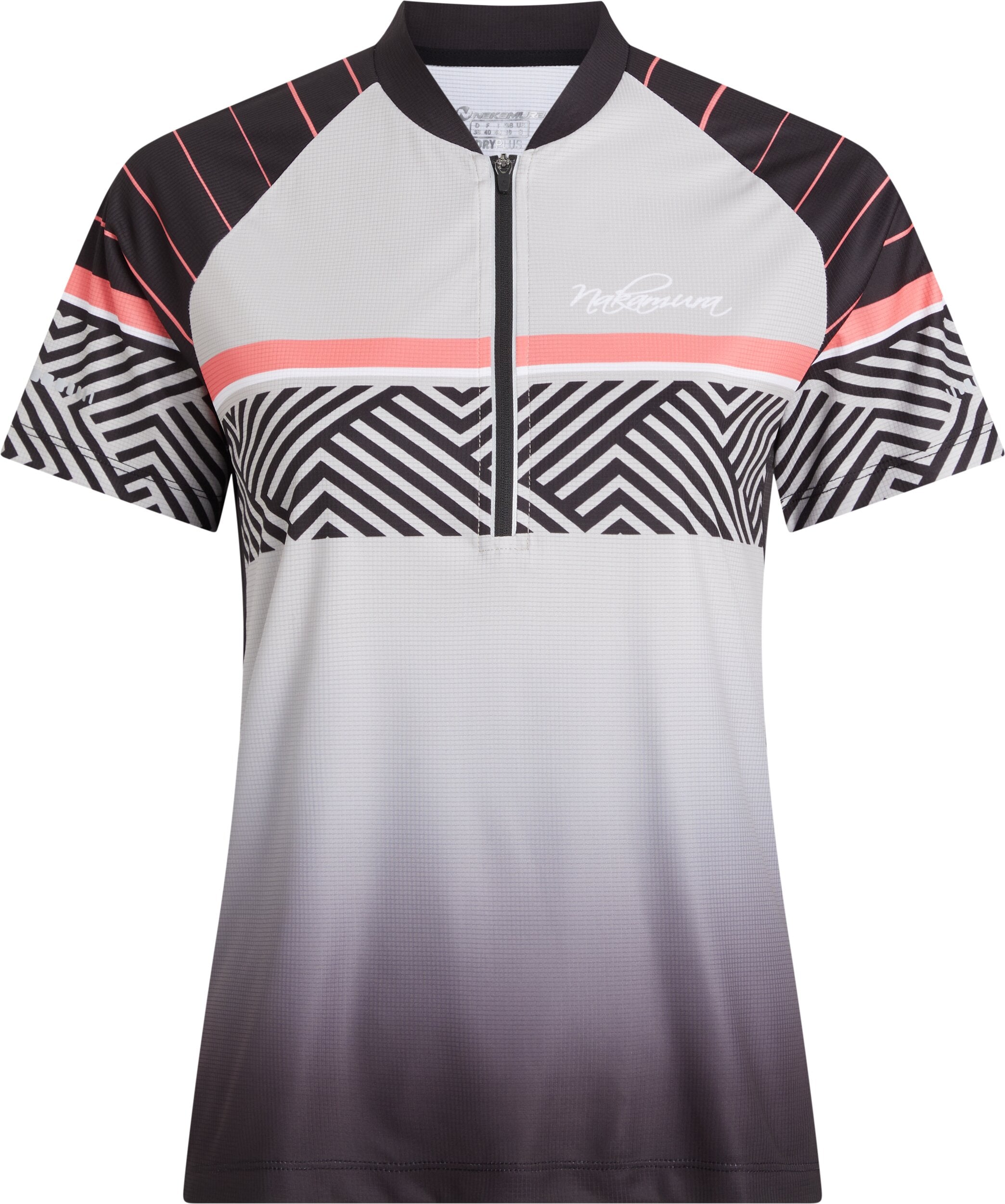 NAKAMURA Damen Fahrrad-Trikot Filize mit Halfzip
