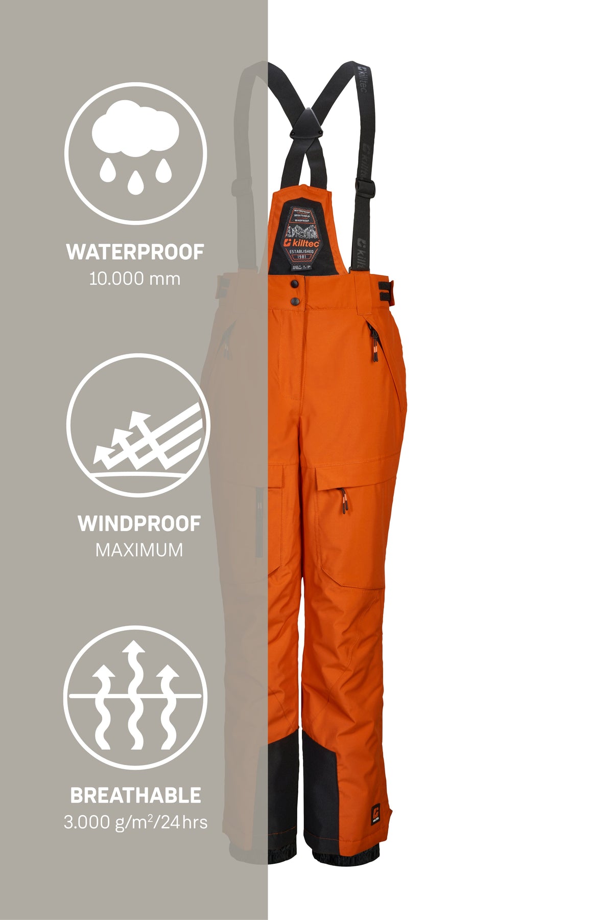 Kinder Skihose 10.000 mm Wassersäule