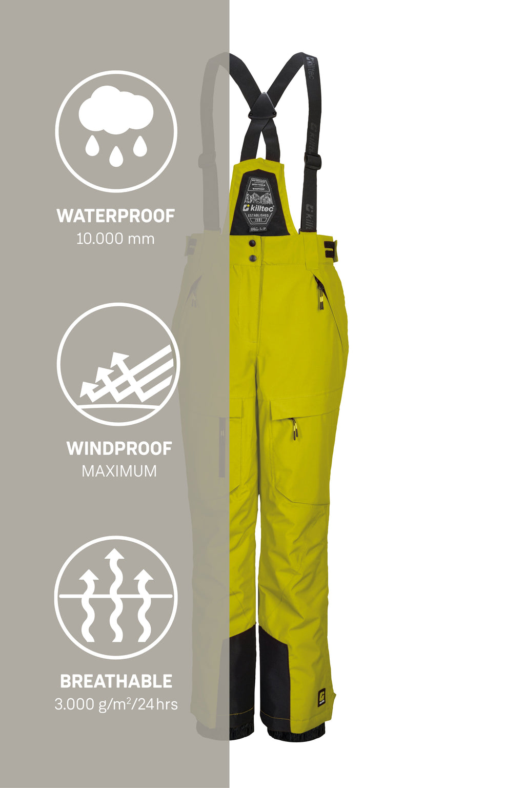 Kinder Skihose 10.000 mm Wassersäule