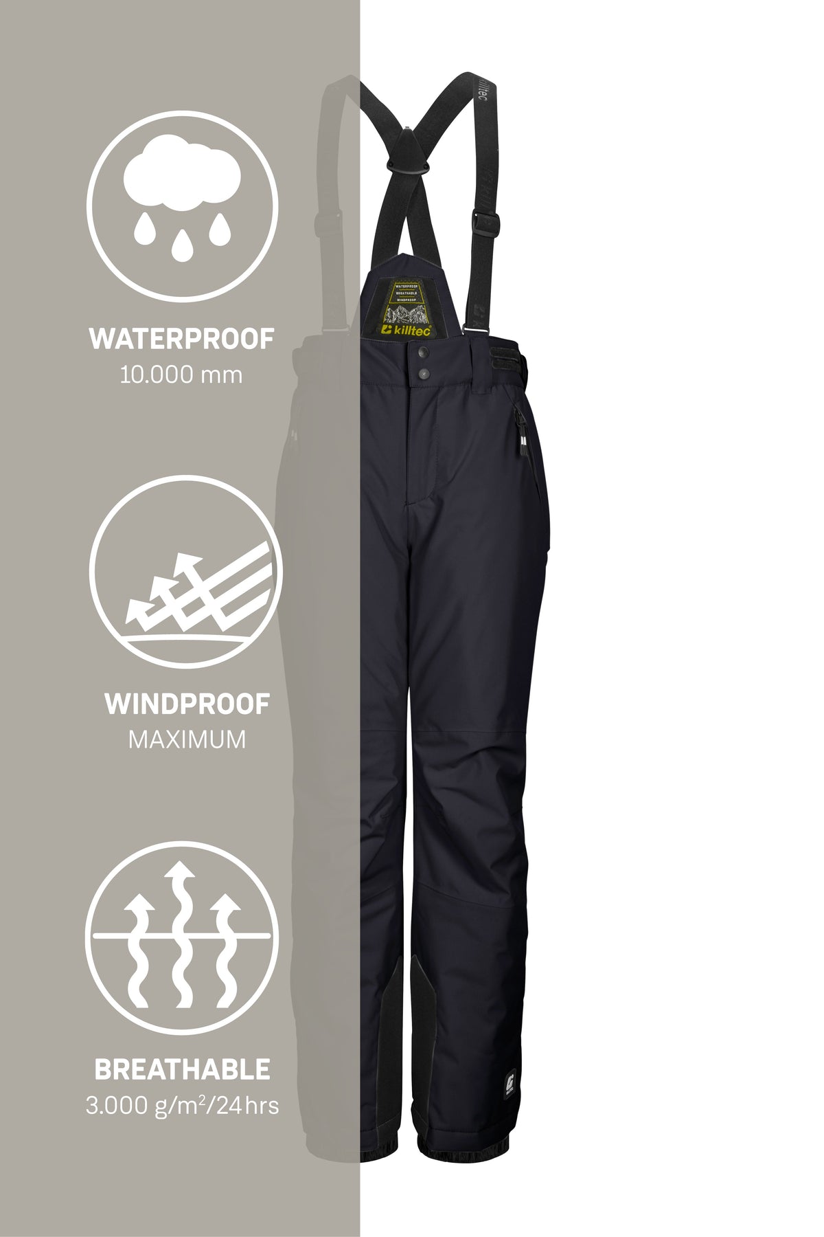 KSW 214 BYS SKI PNTS Kinder Skihose