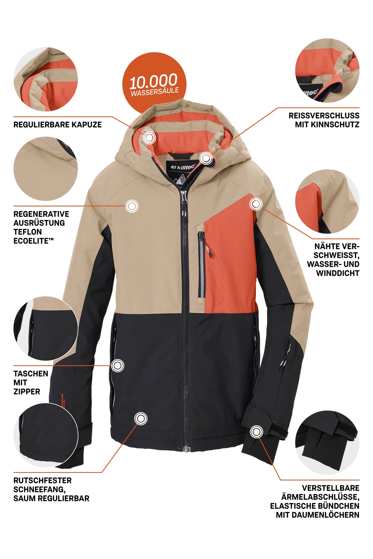 KSW 206 BYS SKI JCKT Kinder Skijacke