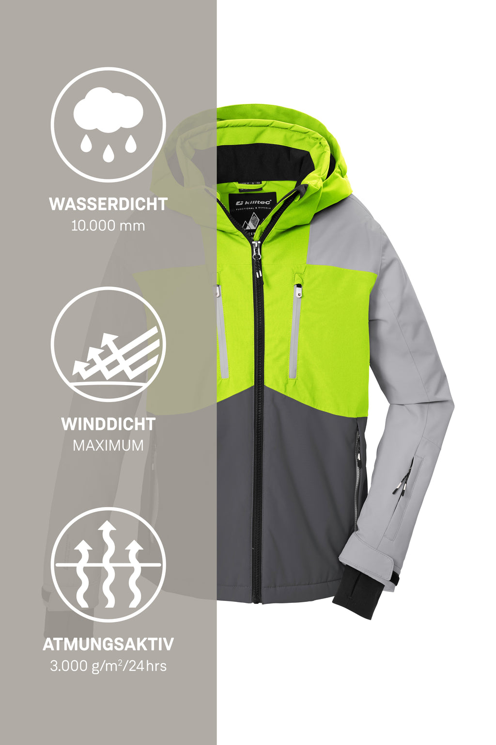 KSW 216 BYS SKI JCKT Kinder Skijacke