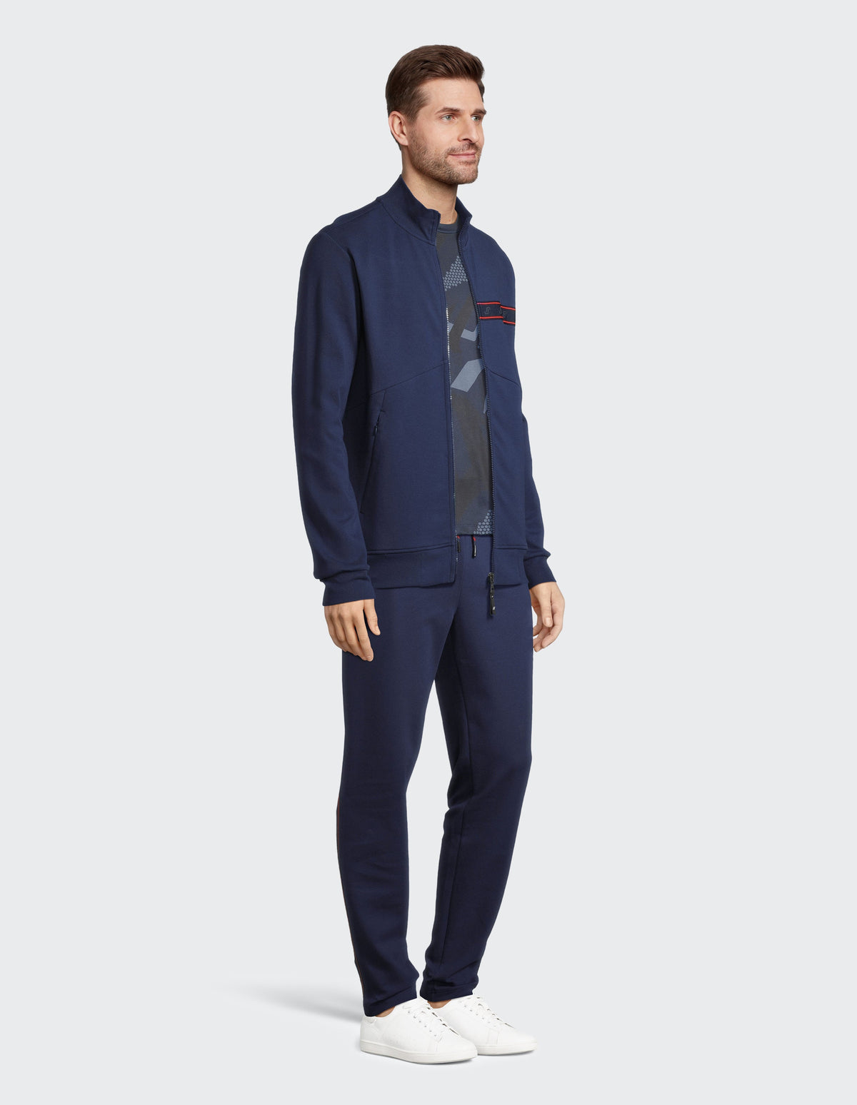 G-Style Sweatjacke mit Reißverschluss
