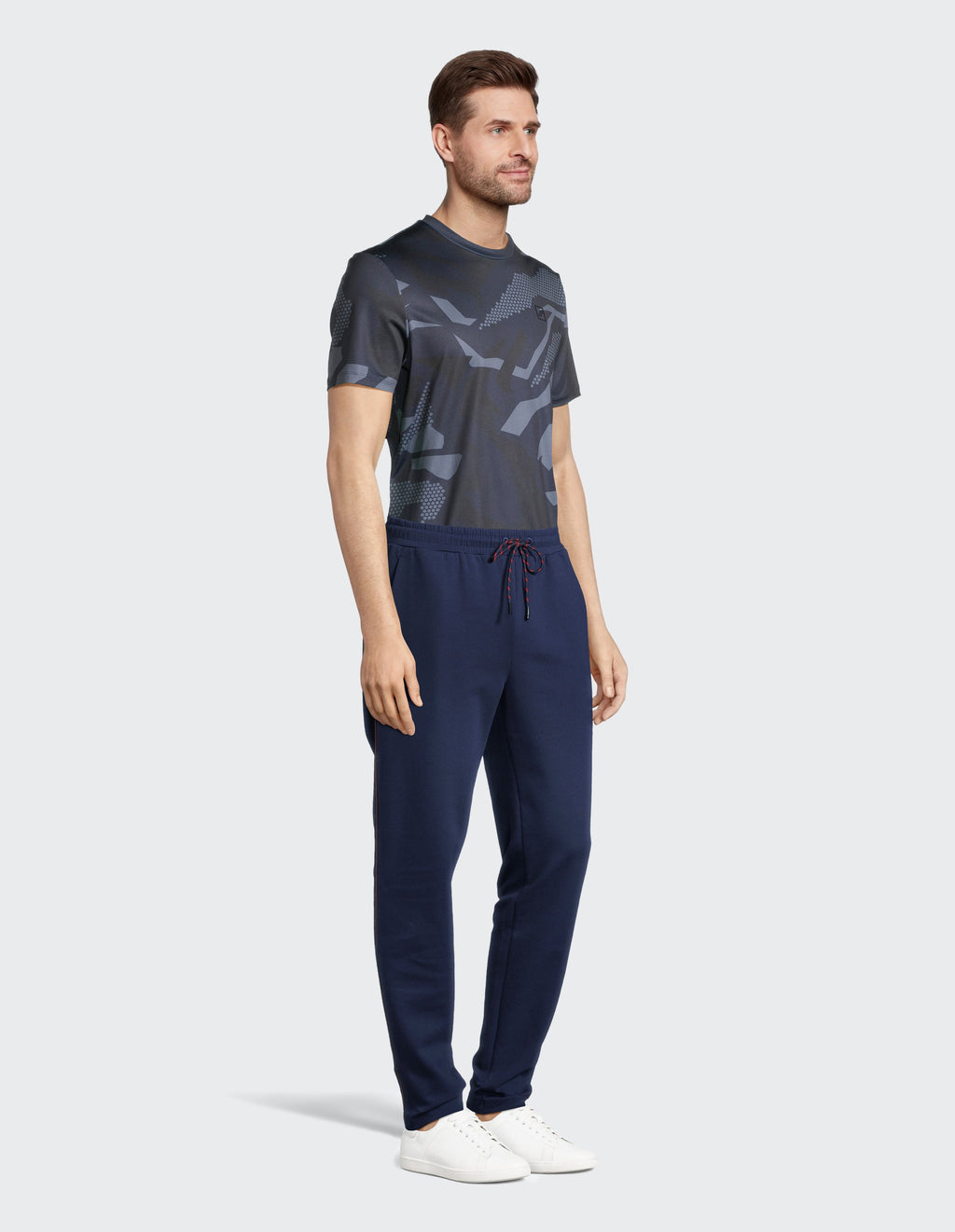 G-Style Sweathose mit Galonstreifen & Tunnelzug