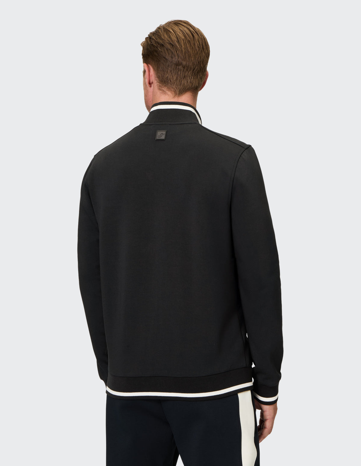 G-Style Sweatjacke mit sportlichem Stehkragen
