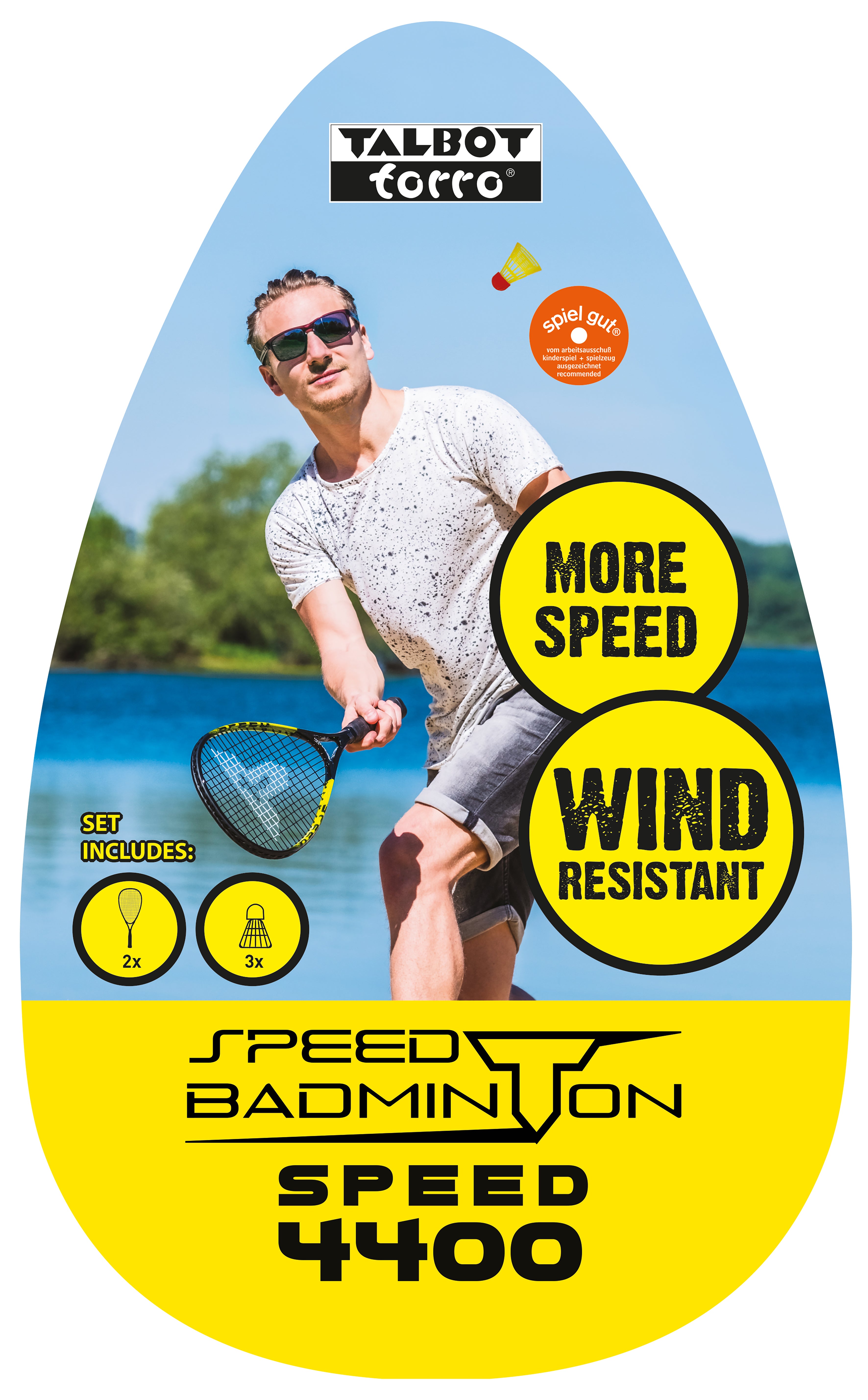 /TORRO Speedbadminton-Set Speed 4400