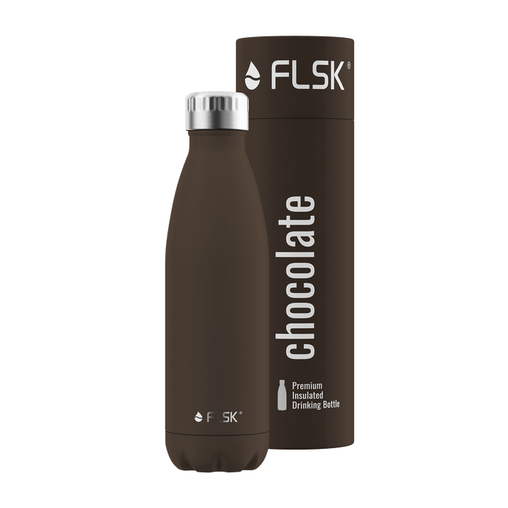 Trinkflasche Edelstahl 500ml Chocolate