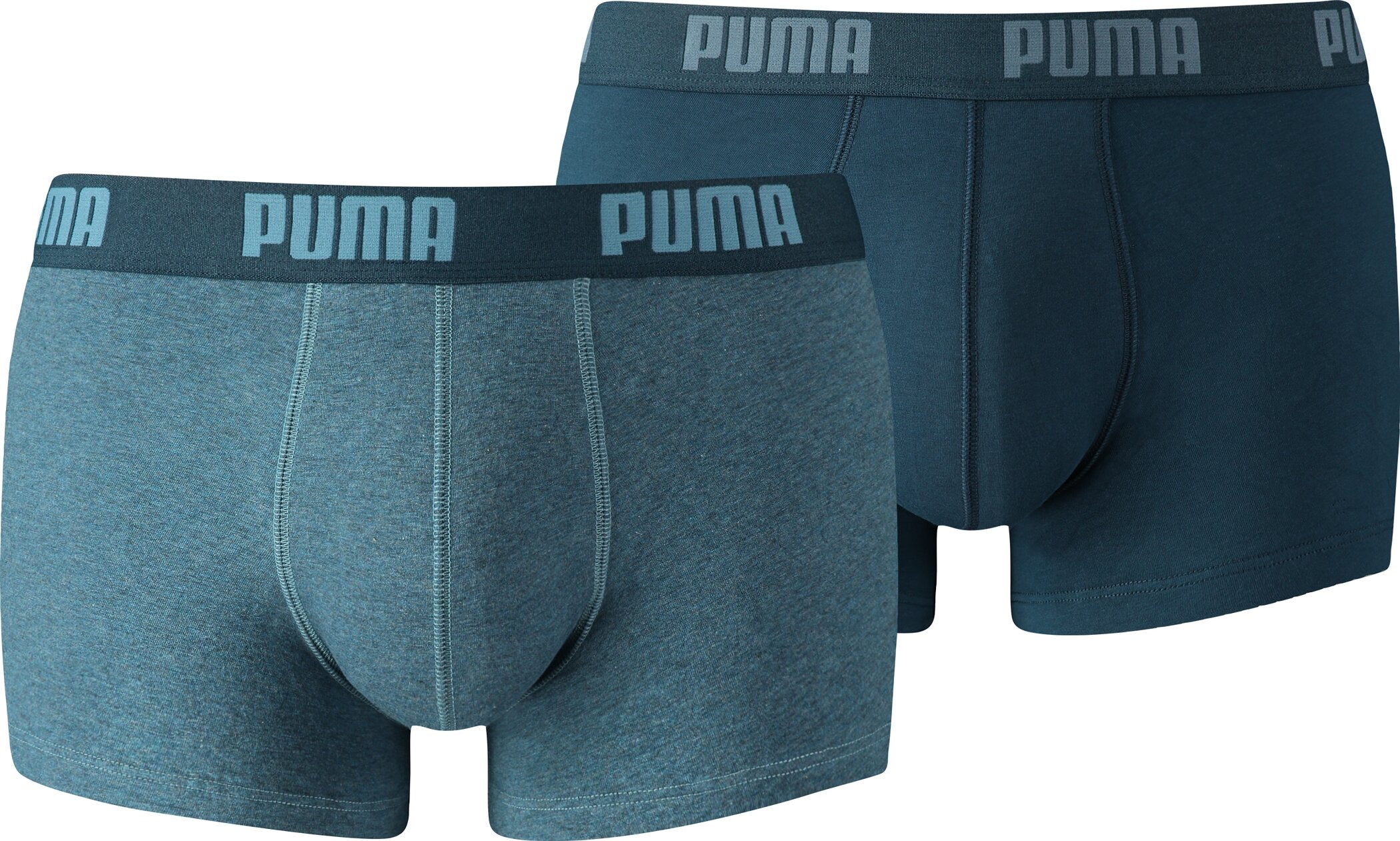 PUMA Herren-TRUNK 2er Pack Slim Fit Boxershorts