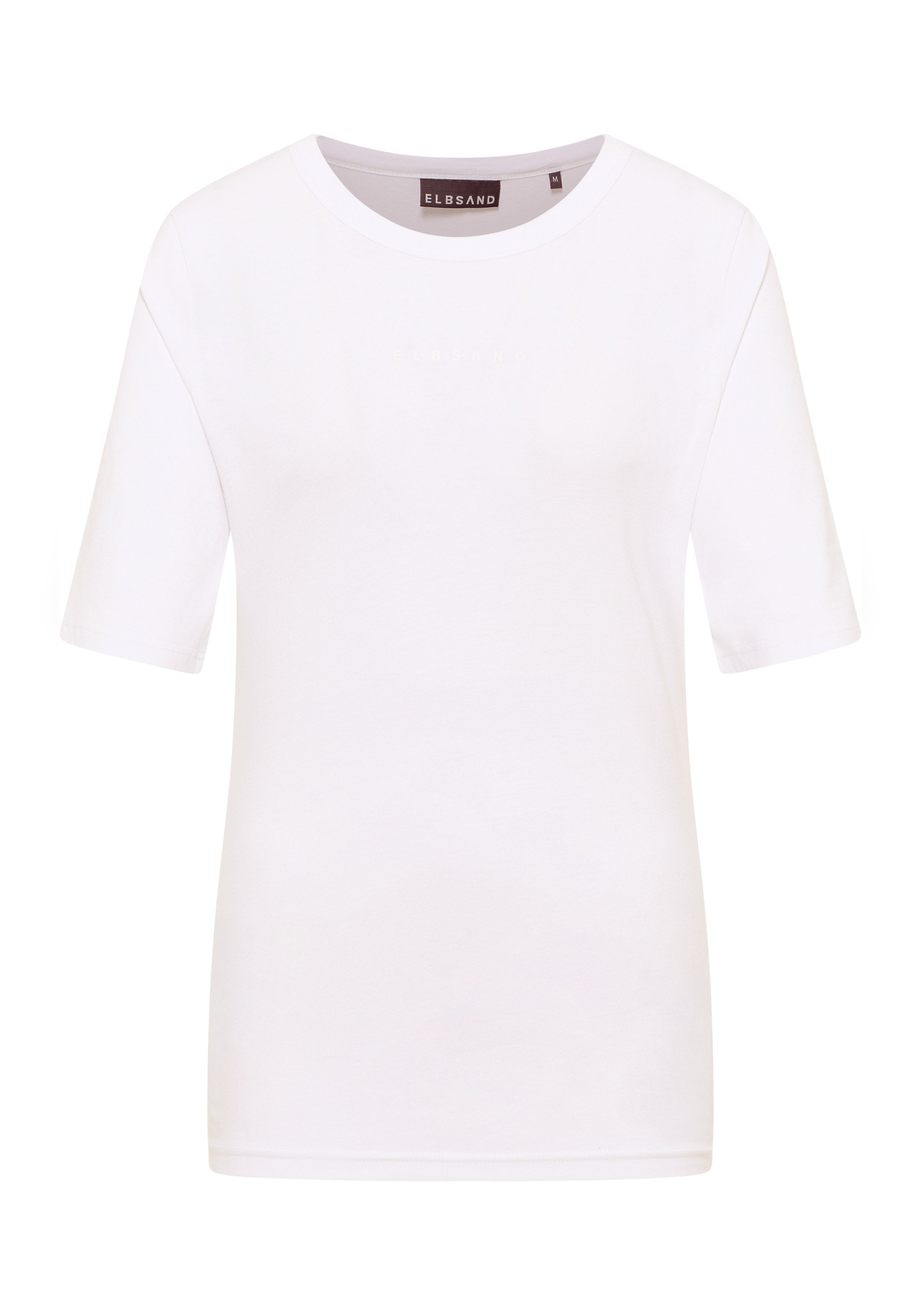 ELBSAND Siva T-Shirt Damen schmaler Schnitt Single Jersey
