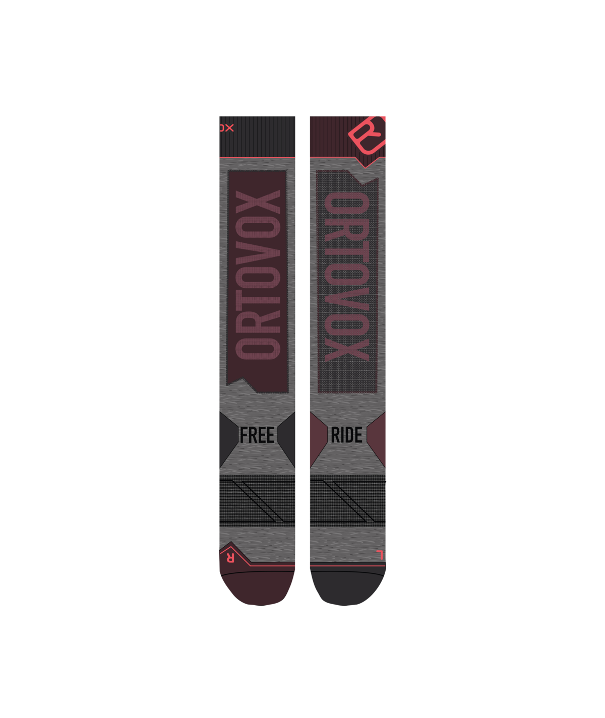 FREERIDE LONG SOCKS W